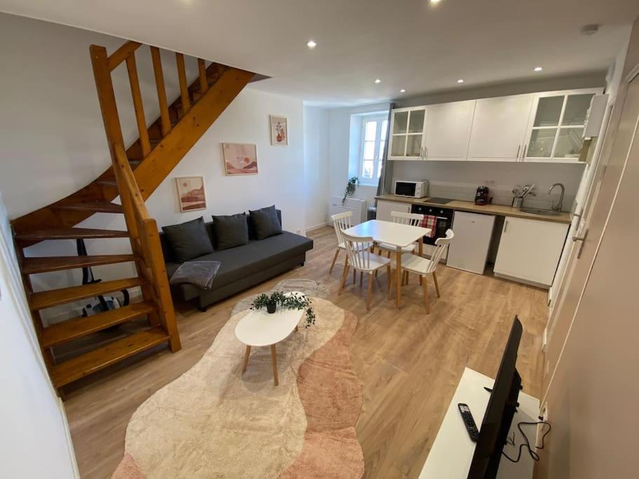 Le Soleil Levant Apartment Dieppe Bagian luar foto